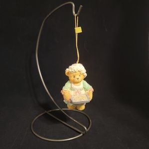 Vintage 1995 Priscilla Hillman Bear ornament